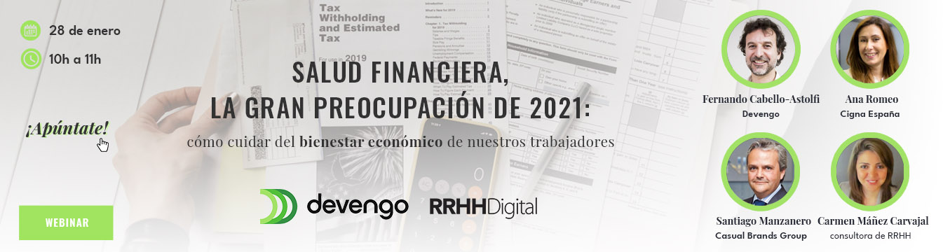 Descubre a los panelistas del webinar 'Salud financiera, la gran preocupación de 2021'