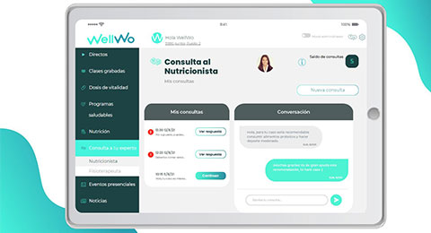 El chat de salud de WellWo atiende a las necesidades de los colaboradores desde cualquier lugar y sin desplazamientos