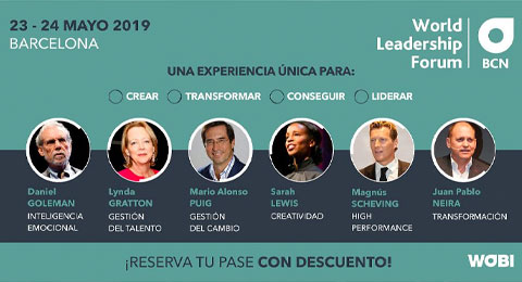 Wobi presenta el World Leadership Forum y el World Marketing & Sales Forum en Barcelona