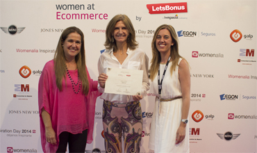 LetsBonus y Womenalia reconocen a 24Fab.com I Premio Women at eCommerce 2014