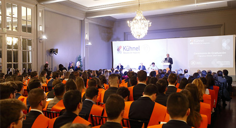 Kühnel ha celebrado la graduación de los alumnos de Zaragoza