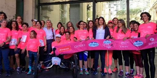 Un 34% más de empleadas de Zurich Seguros correrán la Carrera de la Mujer de Madrid